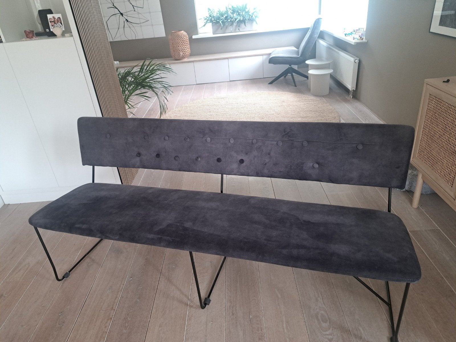 Eetkamertafel bankje, Ophalen, Gebruikt