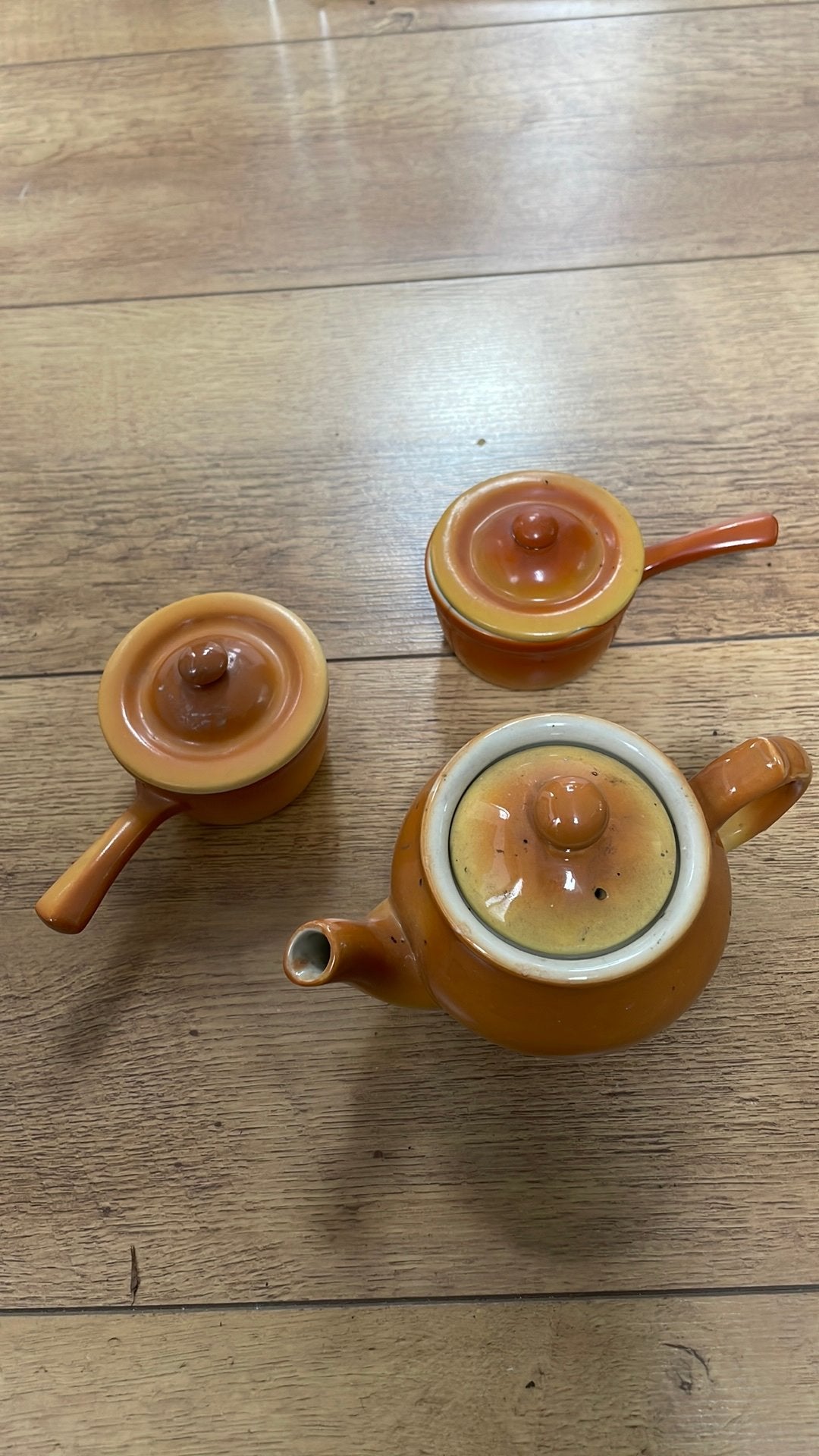 Parafeu theepotje en souflebakjes, Ophalen of Verzenden