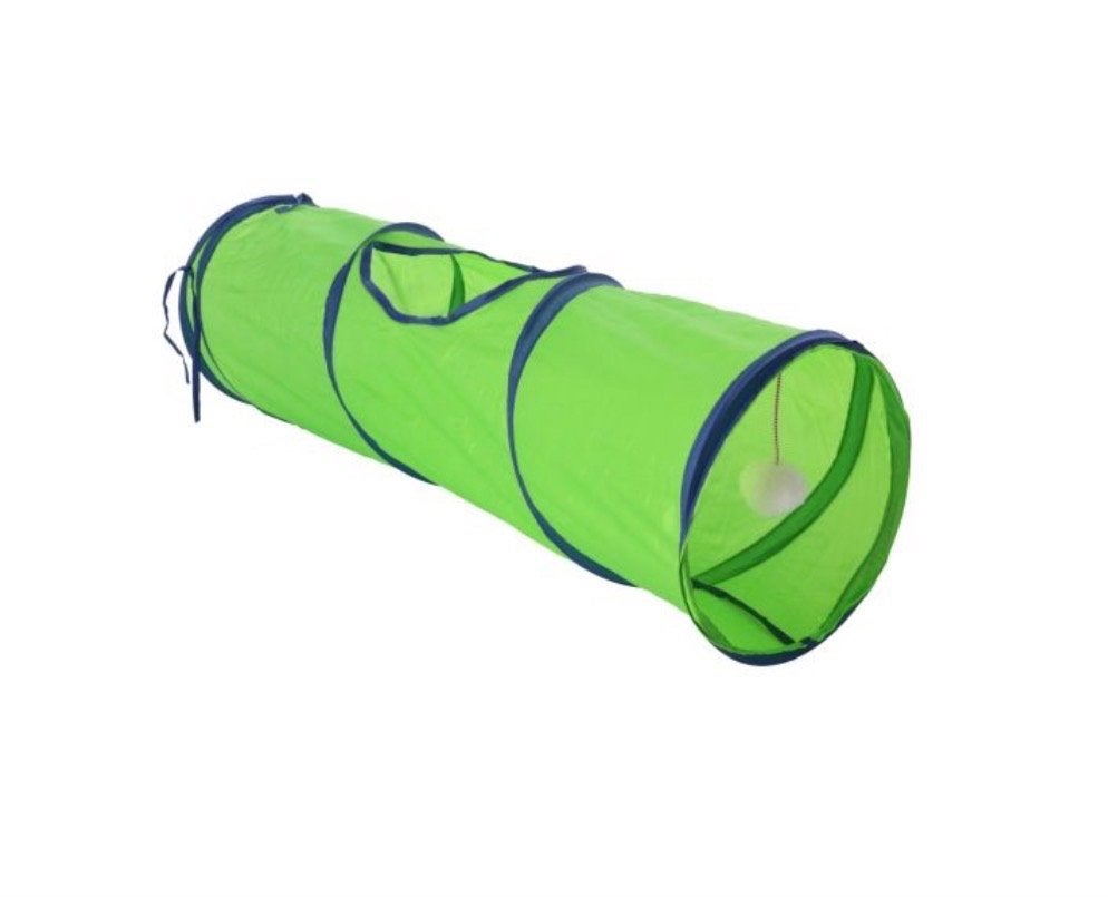 Adori speeltunnel groen 25x90, Dieren en Toebehoren, Ophalen of Verzenden, Zo goed als nieuw, Speeltunnel