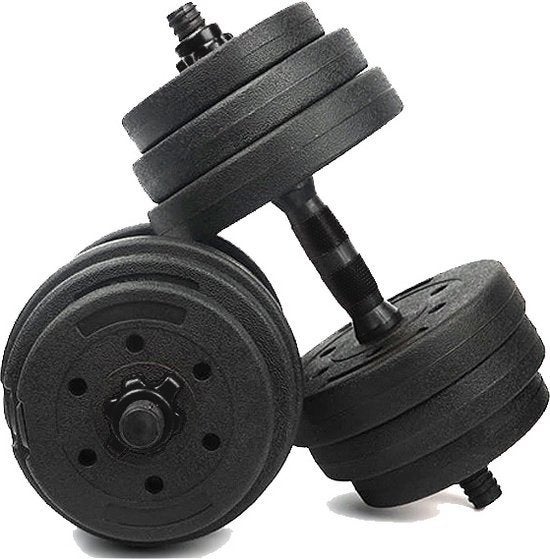 Fitby Dumbells 20 KG, Halterset - Dumbbell Set, Ophalen, Dumbbell, Nieuw