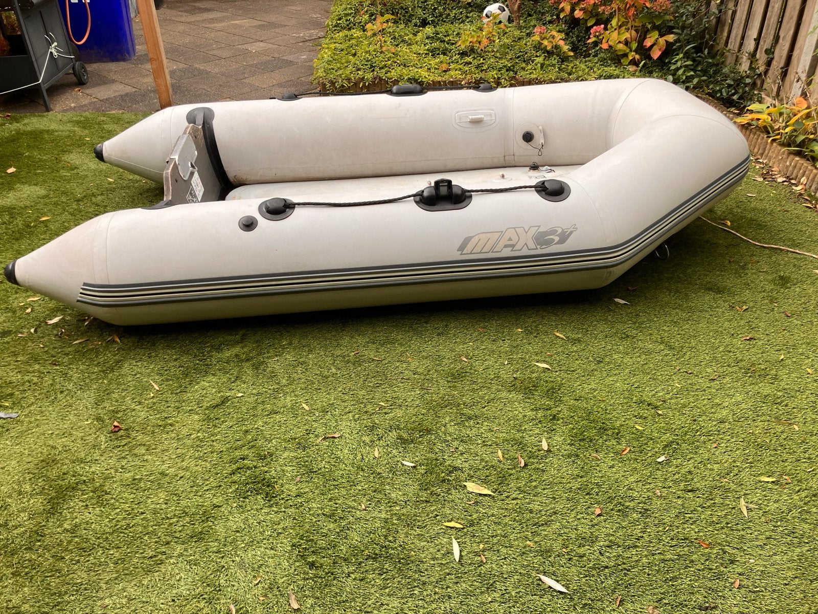Rubberboot met airdeck - 2.7 meter, Ophalen of Verzenden, Gebruikt