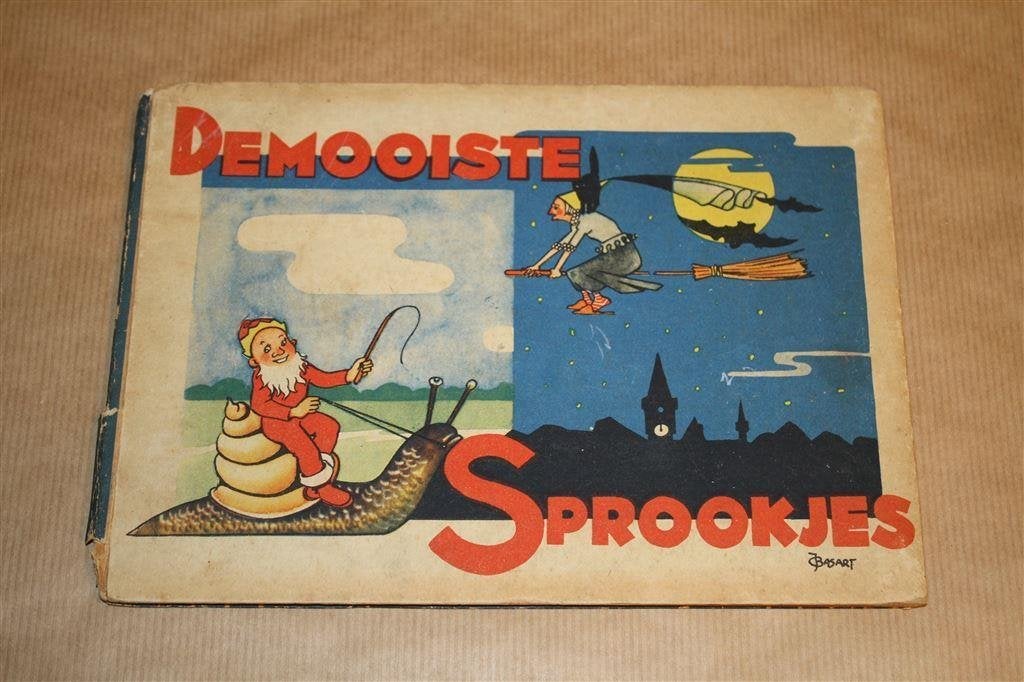 De mooiste sprookjes - Ill. Basart - Ca 1930, Ophalen of Verzenden, Gelezen