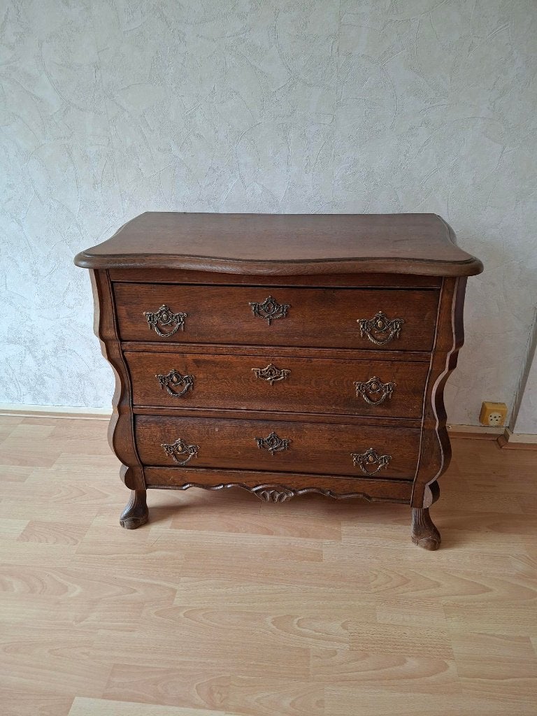 ladekast, Ophalen, Gebruikt, Eikenhout, 50 tot 100 cm