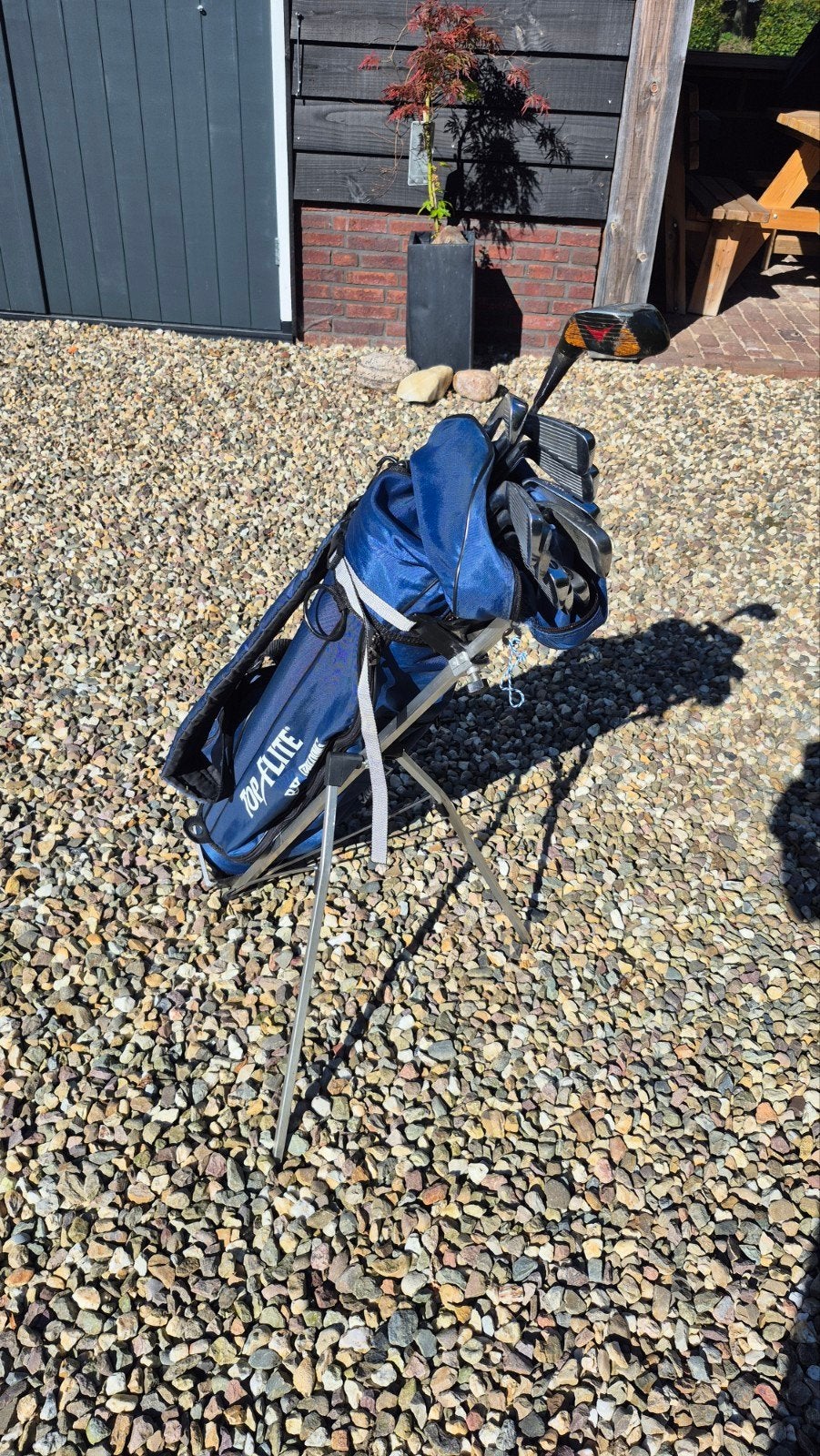 Complete heren rechtshandige golfset met tas - Ideaal voor b, Sport en Fitness, Ophalen, Gebruikt, Set, Overige merken