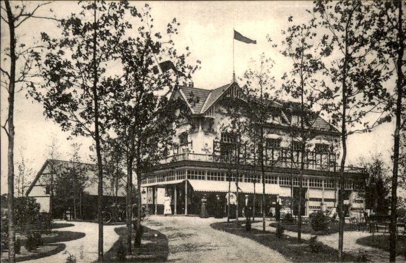 Hoog-Soeren - Hotel-Pension Oranjeoord - Voorgevel, Ophalen of Verzenden, 1920 tot 1940, Ongelopen, Gelderland