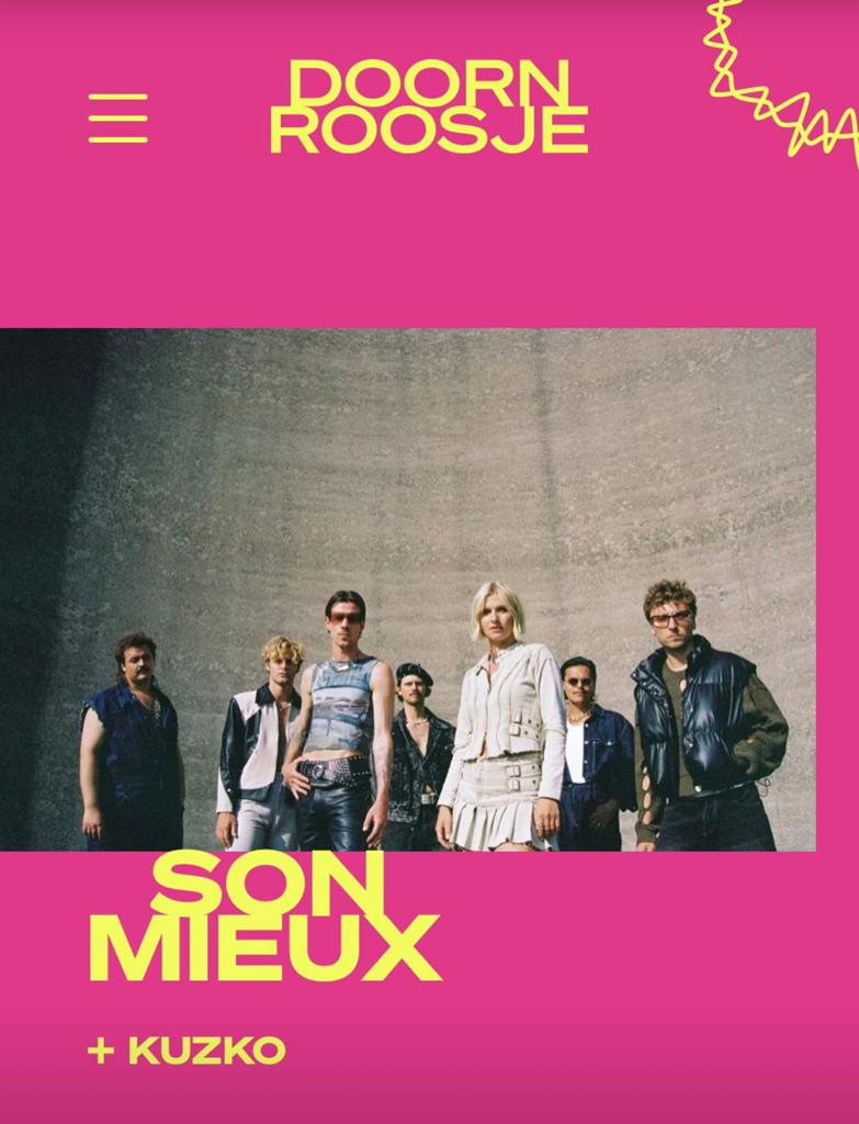 Gevraagd… 1 kaartje Son Mieux 5 juni, Tickets en Kaartjes, Eén persoon, Juni