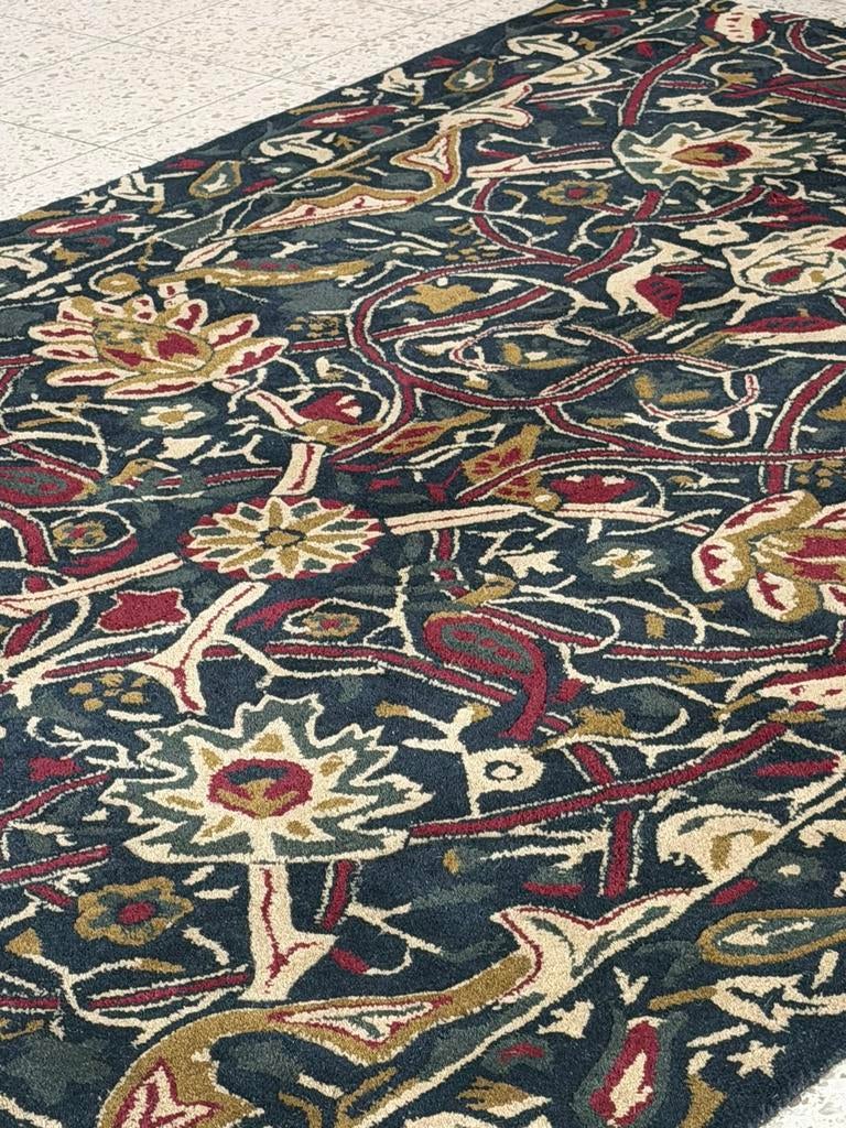 Brink en Campman Morris & Co Bullerswood tapijt, Ophalen, Rechthoekig, Rood, Nieuw