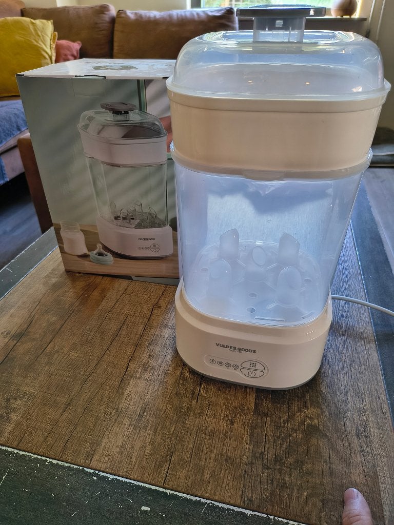 Vulpes Goods BabyCare - 5-in-1 Flessen Sterilisator, Gebruikt, BPA-vrij, Sterilisator, Vulpes Goods