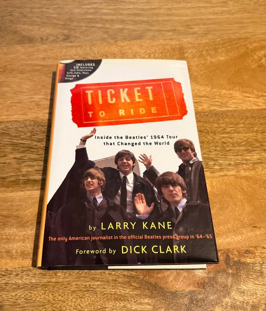 The Beatles - Ticket to Ride by Larry Kane Book, Ophalen of Verzenden, Zo goed als nieuw
