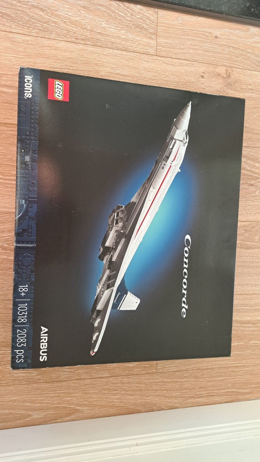 Lego Icons Concorde 10318, Ophalen of Verzenden, Zo goed als nieuw, Overige merken