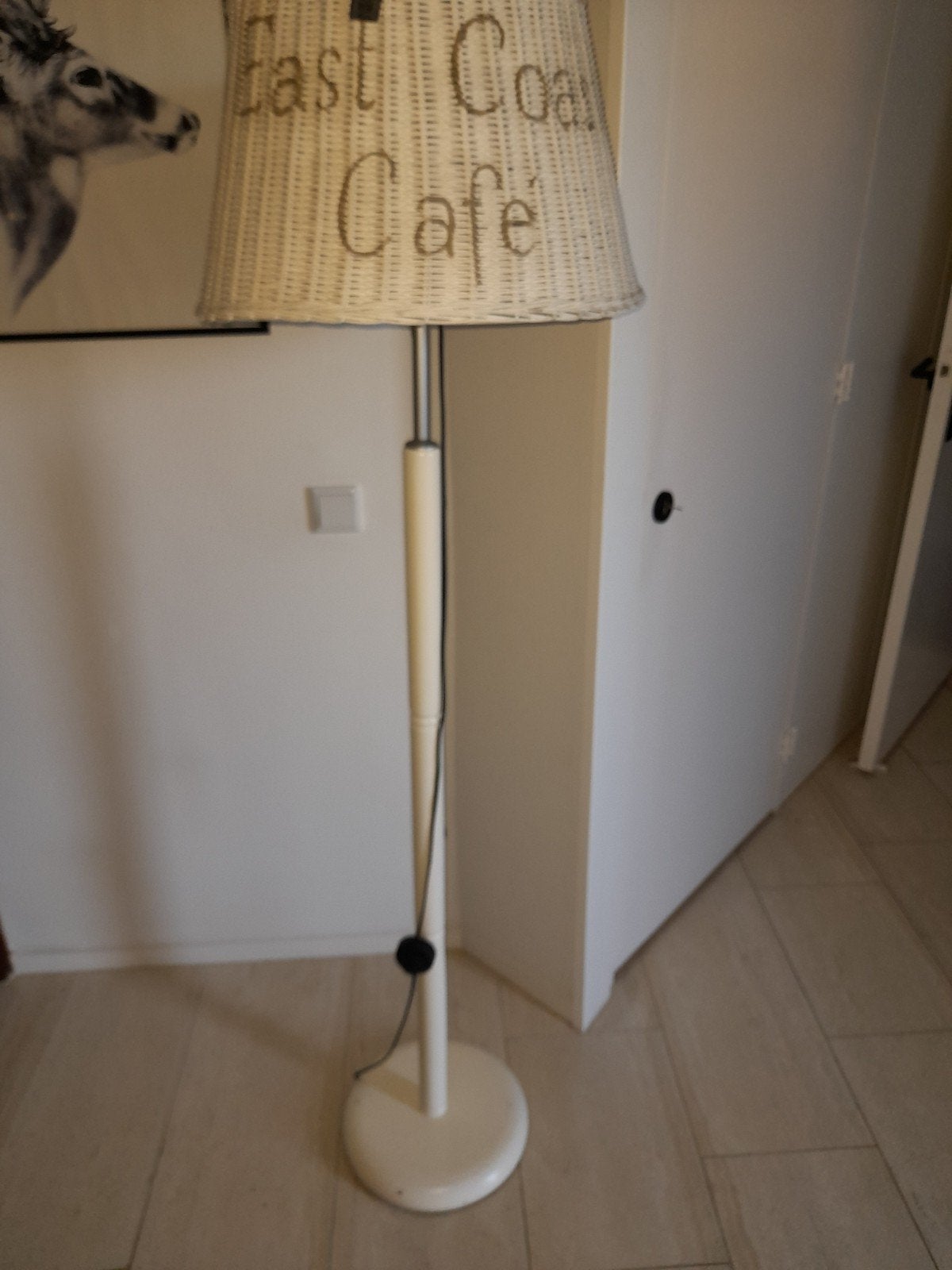 Riviera Maison staande lamp "East Coast Cafe", Ophalen, Gebruikt, Landelijk, Riviera Maison, E27 (groot)