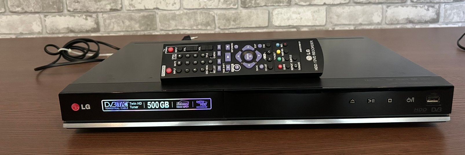 LG RH735C HDD/DVD Recorder, Ophalen, Met harddisk, Dvd-recorder, Zo goed als nieuw