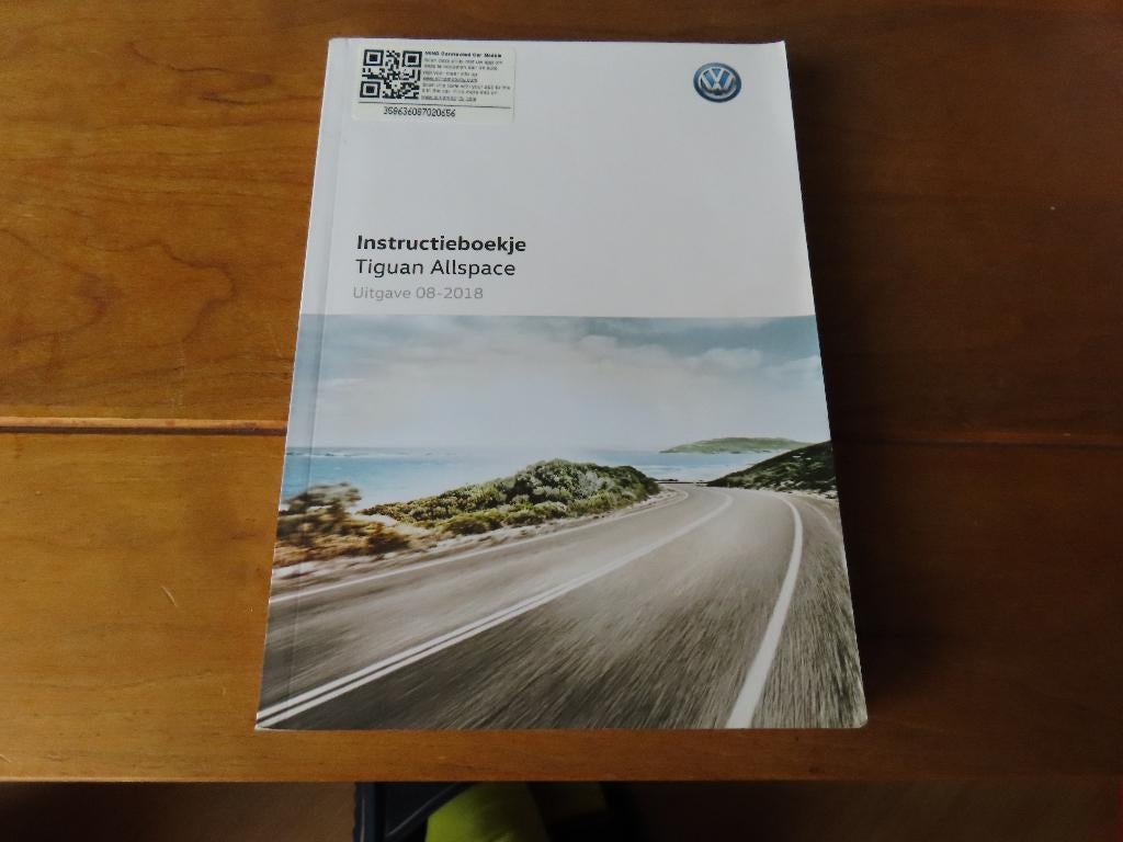 Instructieboek Volkswagen Tiguan Allspace 2018 422 blz., Auto diversen, Handleidingen en Instructieboekjes, Ophalen of Verzenden