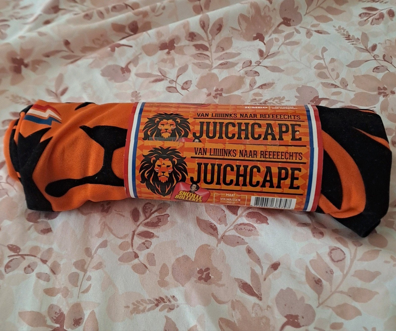 Jumbo Juichcape Oranje Leeuwen - WK/EK Voetbal, Jumbo, Onbekend, Ophalen of Verzenden, Onbekend