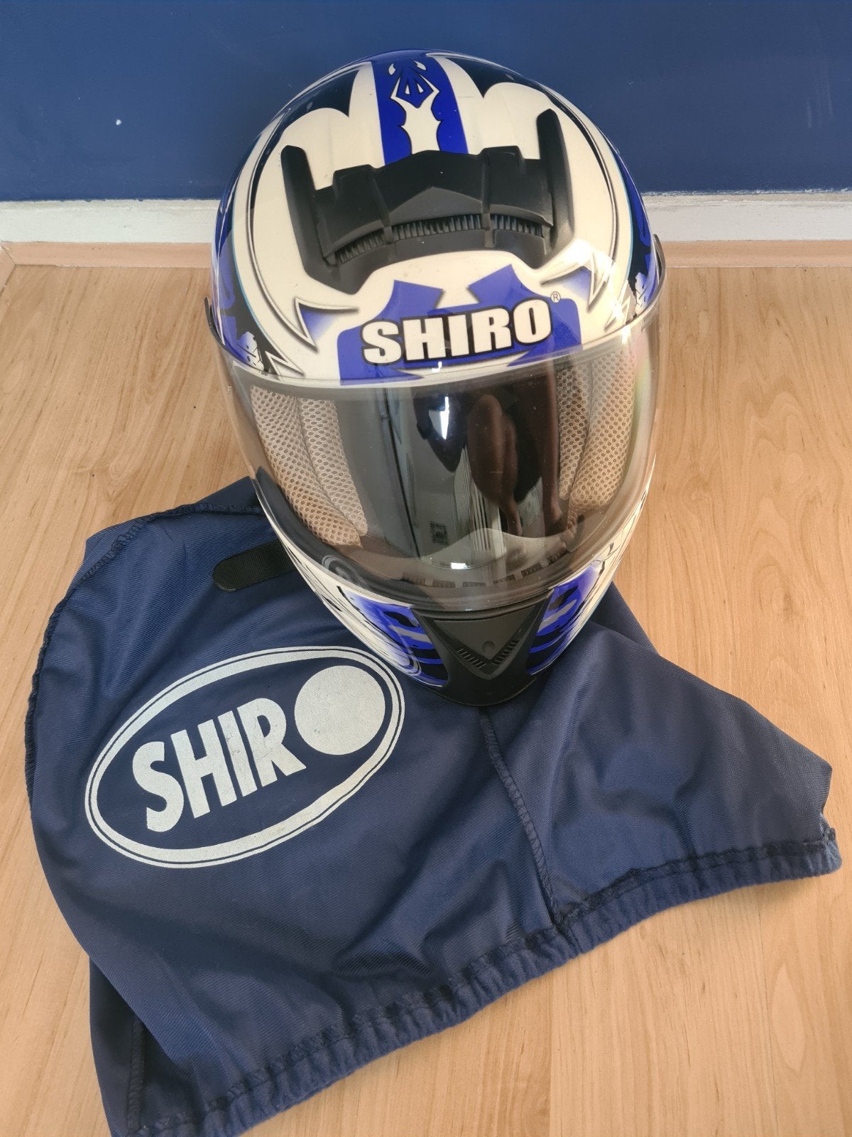 Shiro Integraalhelm SH-821 Kerosan Maat L, Overige merken, Heren, Ophalen of Verzenden, Integraalhelm