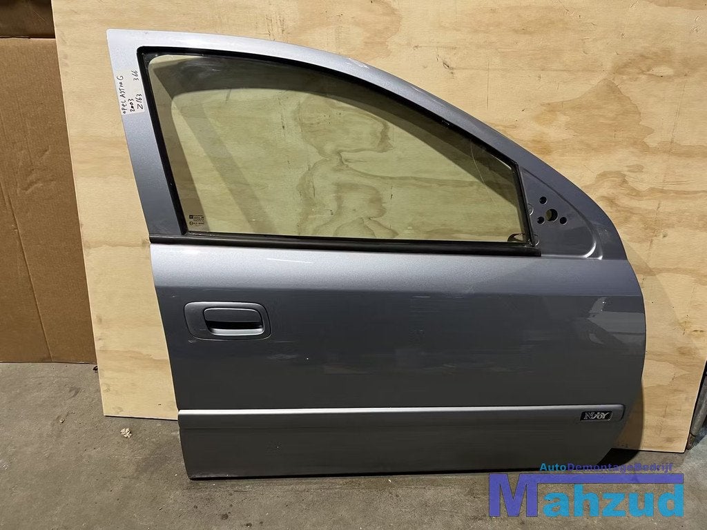 OPEL ASTRA G Hatchback Z163 GRIJS Rechts VOOR deur portier 1, Auto-onderdelen, Carrosserie en Plaatwerk, Deur, Opel, Voor, Rechts