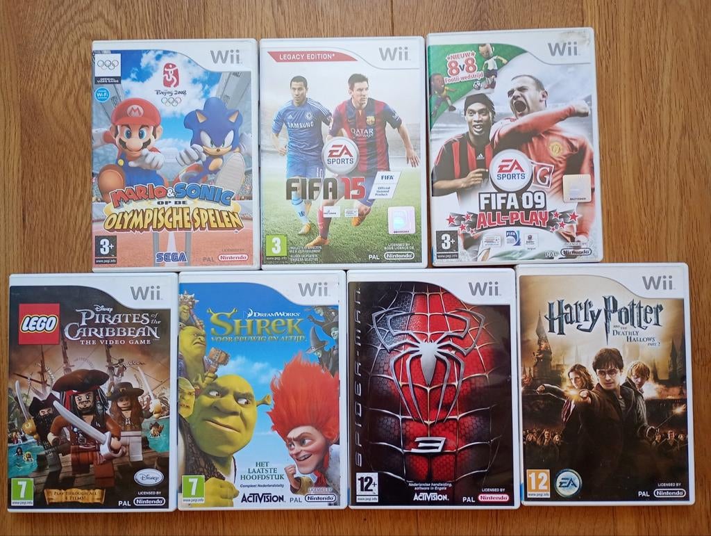 Wii games - spellen, Ophalen of Verzenden, Zo goed als nieuw, Sport, 3 spelers of meer