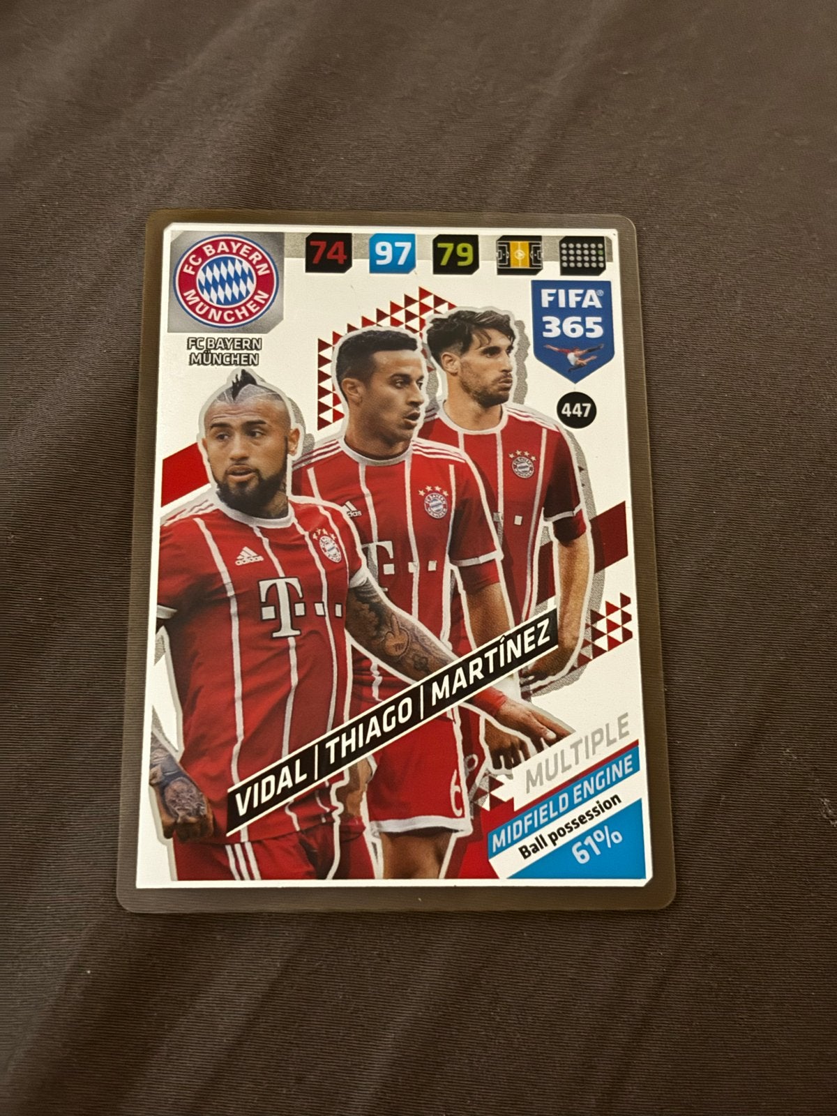 FIFA 365 Panini Adrenalyn XL Bayern München Kaart, Ophalen of Verzenden, Zo goed als nieuw, Plaatje