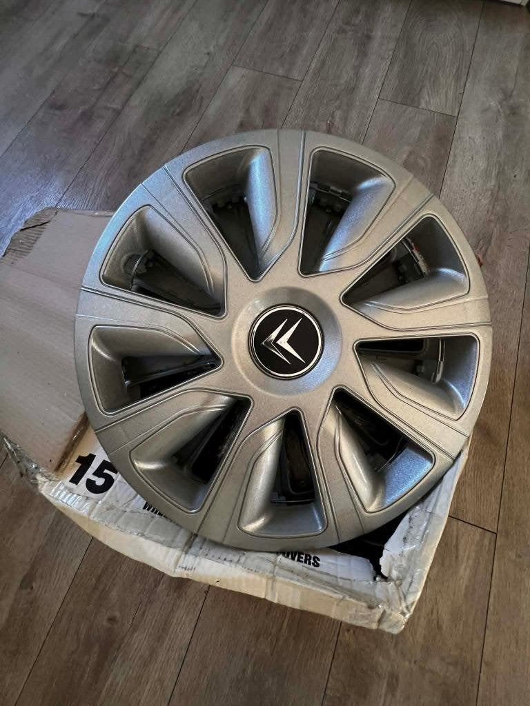 4x Wieldop 15 inch Citroën nieuw, Ophalen of Verzenden, Nieuw