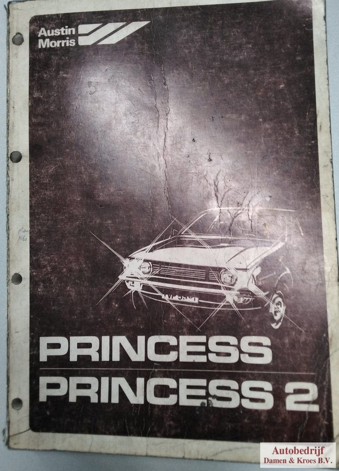 Handboek Austin Morris Princess AKM3360, Auto diversen, Ophalen of Verzenden
