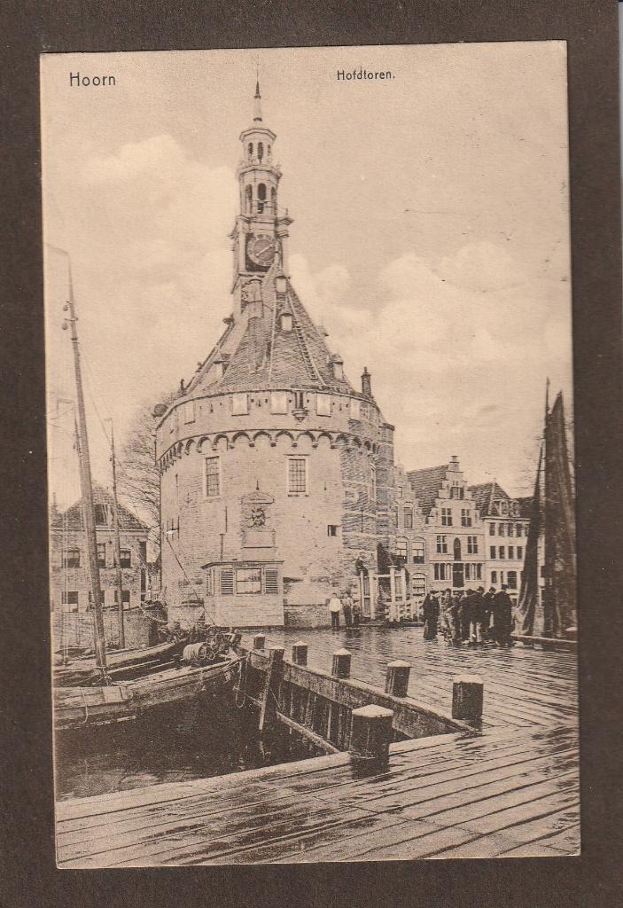 Hoorn Hofdtoren, Ophalen of Verzenden, 1920 tot 1940, Gelopen, Noord-Holland