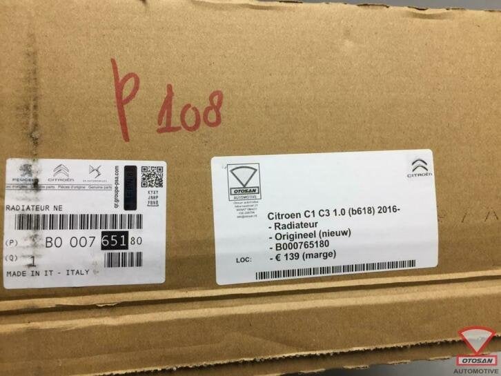 citroen c1 c3 2016 1.0 radiateur origineel nieuw! b000765180, Nieuw, Ophalen of Verzenden, Taurusavenue 1
2132 LS  Hoofddorp, NL