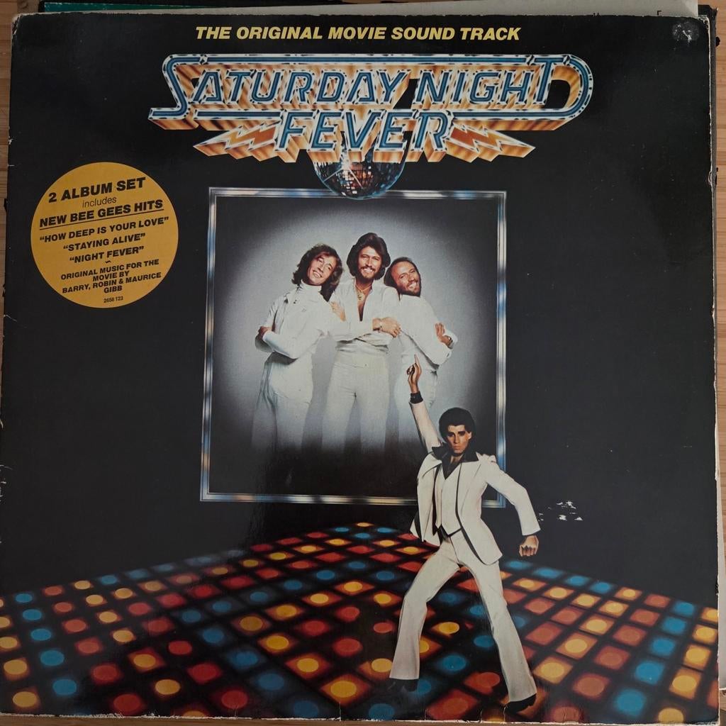 Various - Saturday Night Fever 2LP, Cd's en Dvd's, Vinyl | Filmmuziek en Soundtracks, Ophalen of Verzenden, Gebruikt, 12 inch