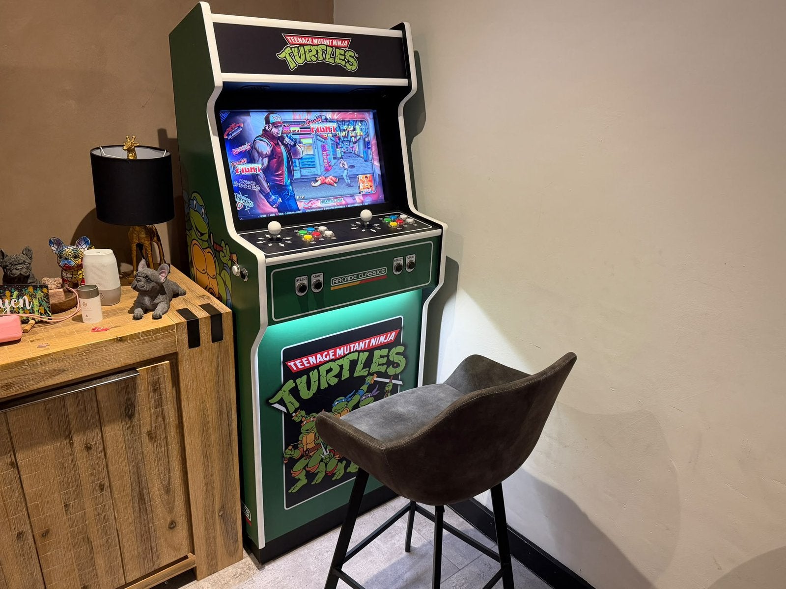 Arcadekast Ninja Turtles  Nieuwstaat !!, Spelcomputers en Games, Ophalen, Zo goed als nieuw