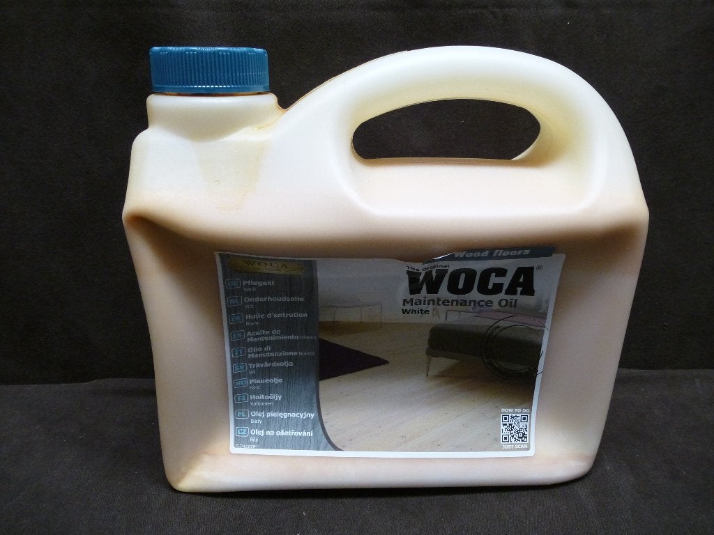 WOCA DENMARK | Onderhoudsolie WIT 2,0 liter, Ophalen