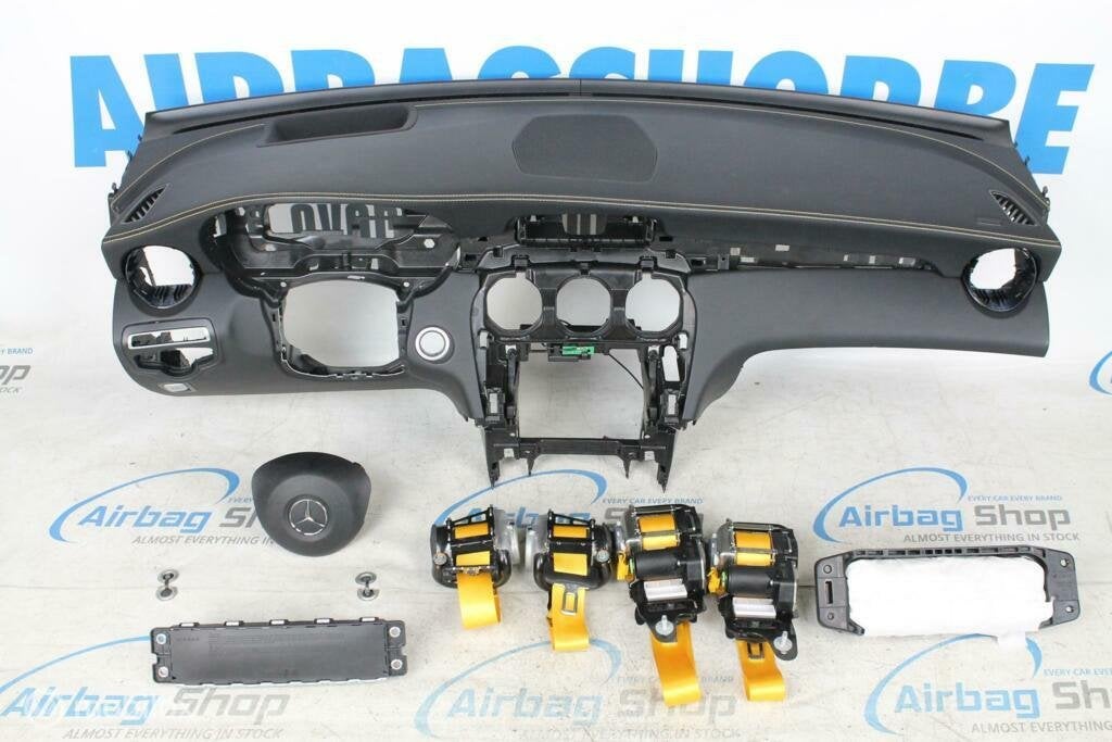 Airbag set Dashboard HUD speaker geel stiksel Mercedes GLC, Auto-onderdelen, Dashboard en Schakelaars, Gebruikt, Ophalen of Verzenden