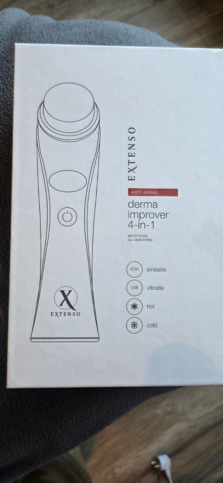 Extenso Derma Improver 4-in-1 voor huidverbetering, Ophalen of Verzenden, Nieuw, Gehele gezicht, Verzorging