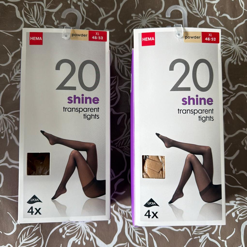 Gratis af te halen: HEMA panty's, 2 aangebroken verpakkingen, Kleding | Dames, Leggings, Maillots en Panty's, Overige kleuren
