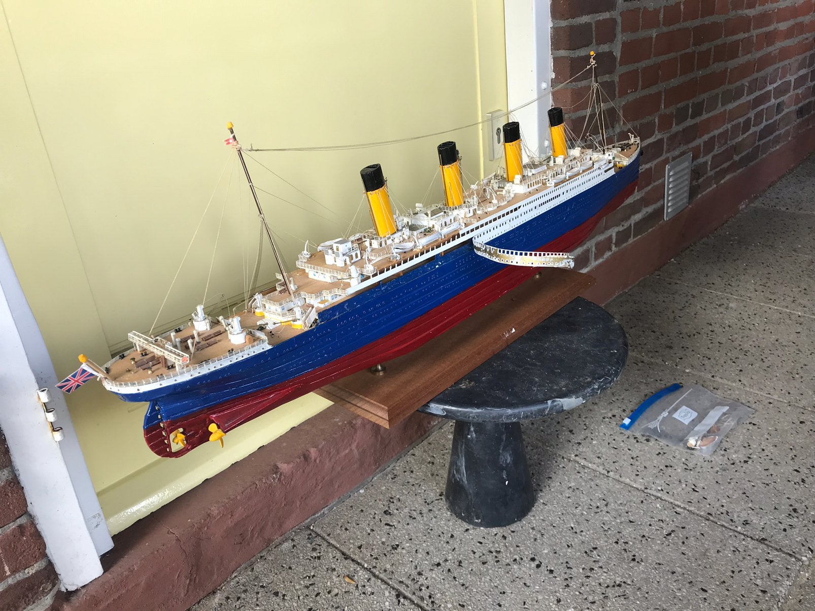 XL Titanic modelbouw project 110 cm, Ophalen, Zo goed als nieuw