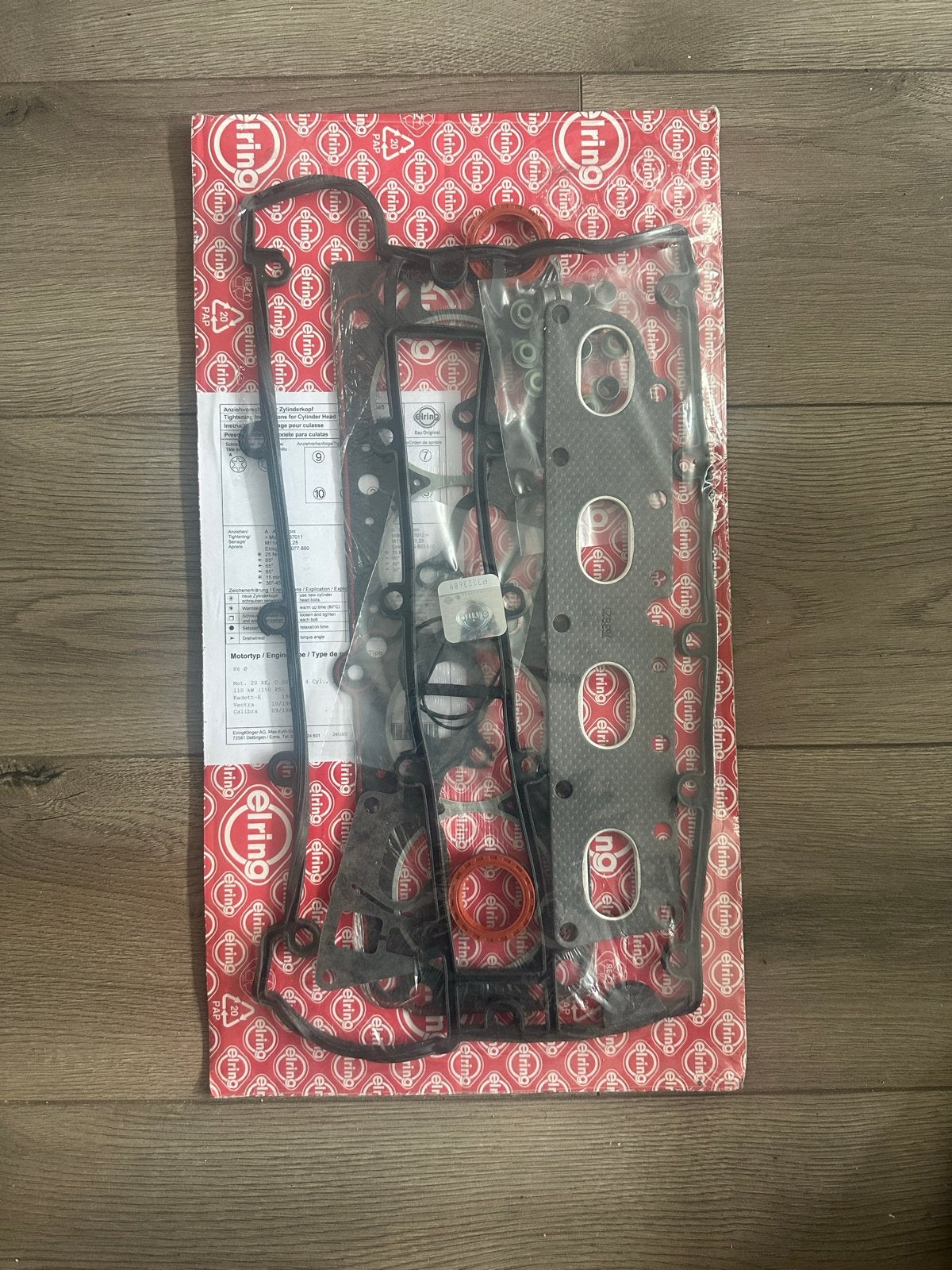 Elring Pakkingset C20XE - 763.897, Auto-onderdelen, Ophalen of Verzenden, Nieuw, Opel