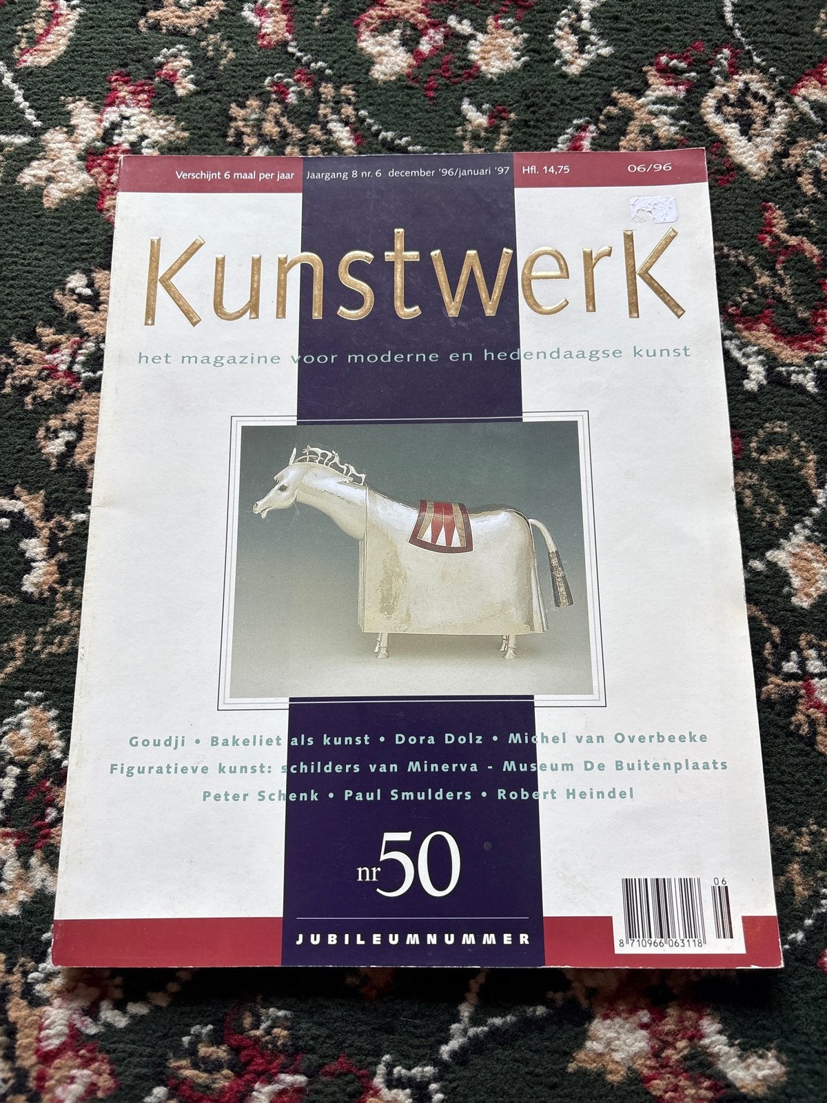 Kunstwerk Magazine - Jubileumnummer 50 (Dec '96/Jan '97), Ophalen of Verzenden, Gelezen, Fotografie algemeen