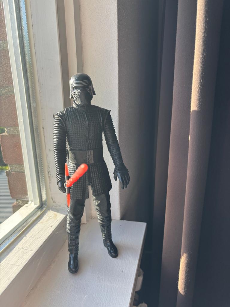 Star Wars The Last Jedi Kylo Ren figuur - 30 cm, Verzamelen, Ophalen of Verzenden, Zo goed als nieuw, Actiefiguurtje