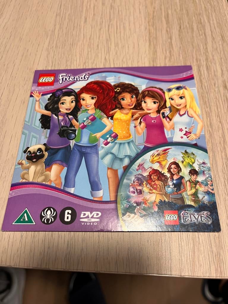 Lego friends promotie dvd en lego elves, Cd's en Dvd's, Vanaf 6 jaar, Ophalen of Verzenden, Zo goed als nieuw