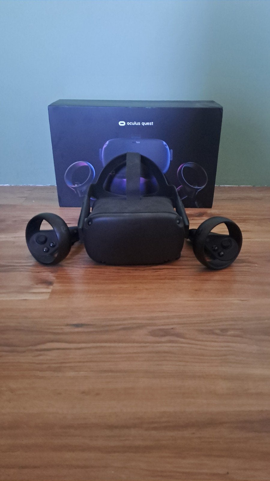 Quest 1 met Controllers (1 defect) en oplaad kabel, Ophalen of Verzenden, Zo goed als nieuw, VR-bril, Overige platformen