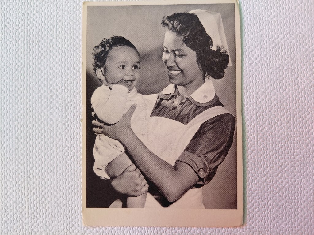 aktie 4 maal Z, nieuw diaconessen ziekenhuis Suriname., Verzenden, 1960 tot 1980, Ongelopen, Kinderen