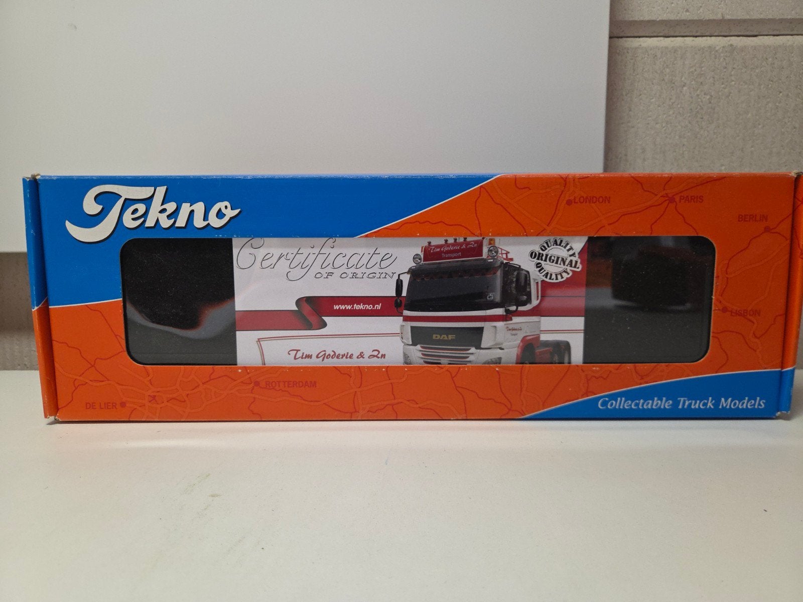 Tekno DAF CF kipper Tim Goderie, Ophalen of Verzenden, Zo goed als nieuw, Bus of Vrachtwagen, Tekno