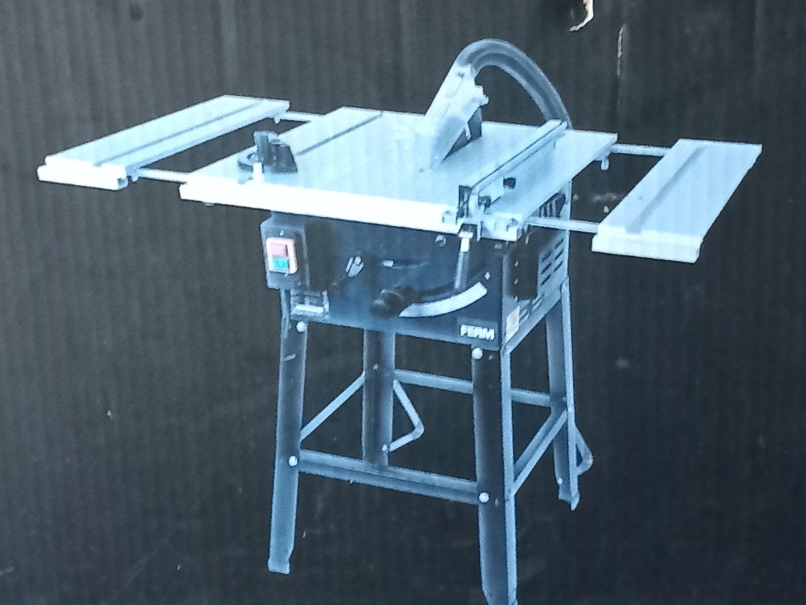 Ferm TSM1033 Tafelzaag 1800W - 250mm, Ophalen, Cirkelzaag, 70 mm of meer, Nieuw