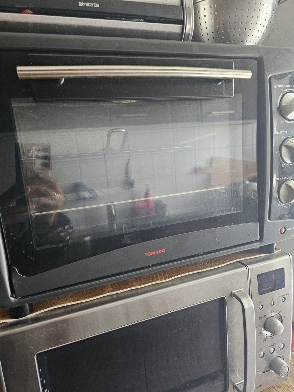Mooie kleine oven - Tomado mini-oven, Witgoed en Apparatuur, Ovens, Minder dan 45 cm, Minder dan 45 cm, Ophalen of Verzenden, Vrijstaand