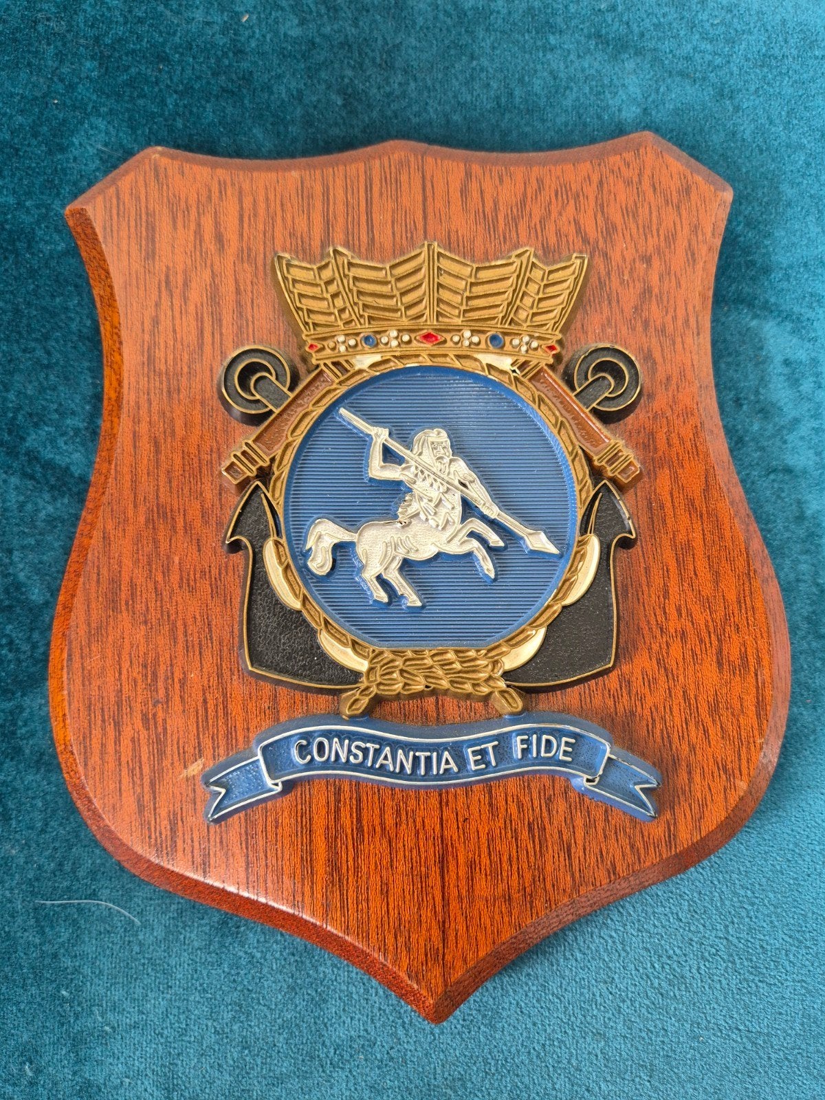 Wapenschild School voor Eerste Maritiem Militaire Vorming, Ophalen of Verzenden, Landmacht, Nederland, Embleem of Badge