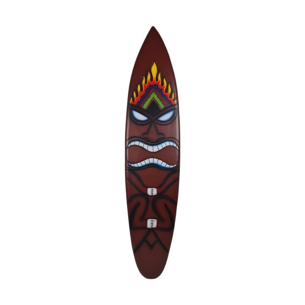 Surfplank - 150 cm - hout deco - tiki - wandbord -, Huis en Inrichting, Woonaccessoires | Wanddecoraties, -, -, Nieuw, Ophalen of Verzenden