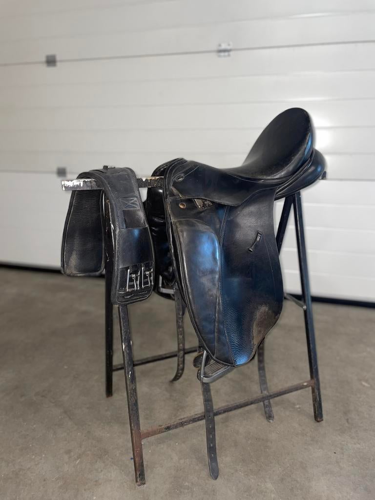 Zadel Kentaur 16.5 inch DE Pony, Ophalen, Gebruikt