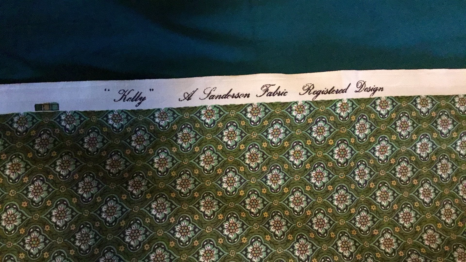 Klassiek Engels: Anderson Design Fabric:  “Kelly”, Hobby en Vrije tijd, Stoffen en Lappen, 120 cm of meer, Nieuw, Ophalen of Verzenden