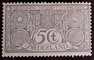 NVPH 86 Tuberculose zegels, Postzegels en Munten, Postzegels | Nederland, Verzenden, T/m 1940, Postfris