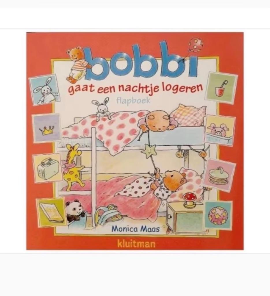 Flapjesboek Bobbi gaat een nachtje logeren Flapboek Boekje, Boeken, Kinderboeken | Baby's en Peuters, Nieuw, 2 tot 3 jaar, Uitklap-, Voel- of Ontdekboek