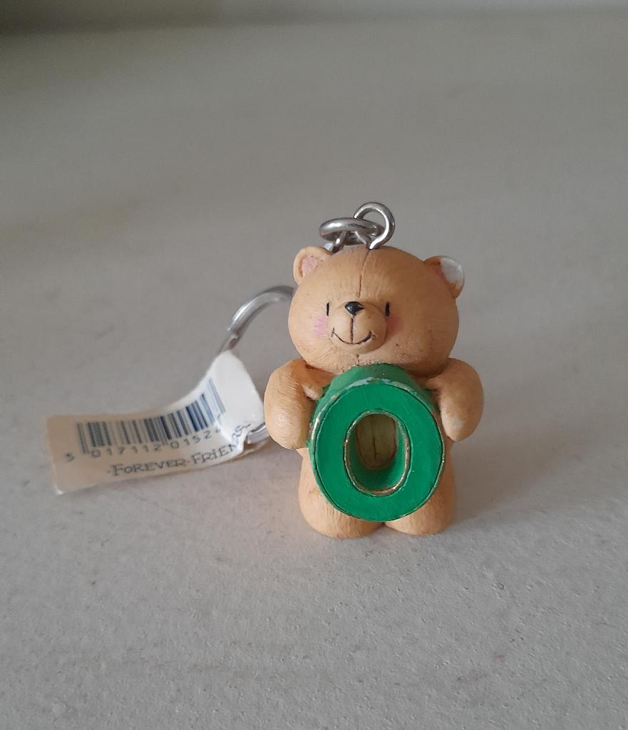 Sleutelhanger Andrew Brownsword Forever Friends letter O, Ophalen of Verzenden, Gebruikt, Overige typen, Forever Friends
