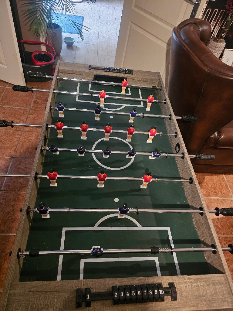Tafelvoetbal, Ophalen, Zo goed als nieuw
